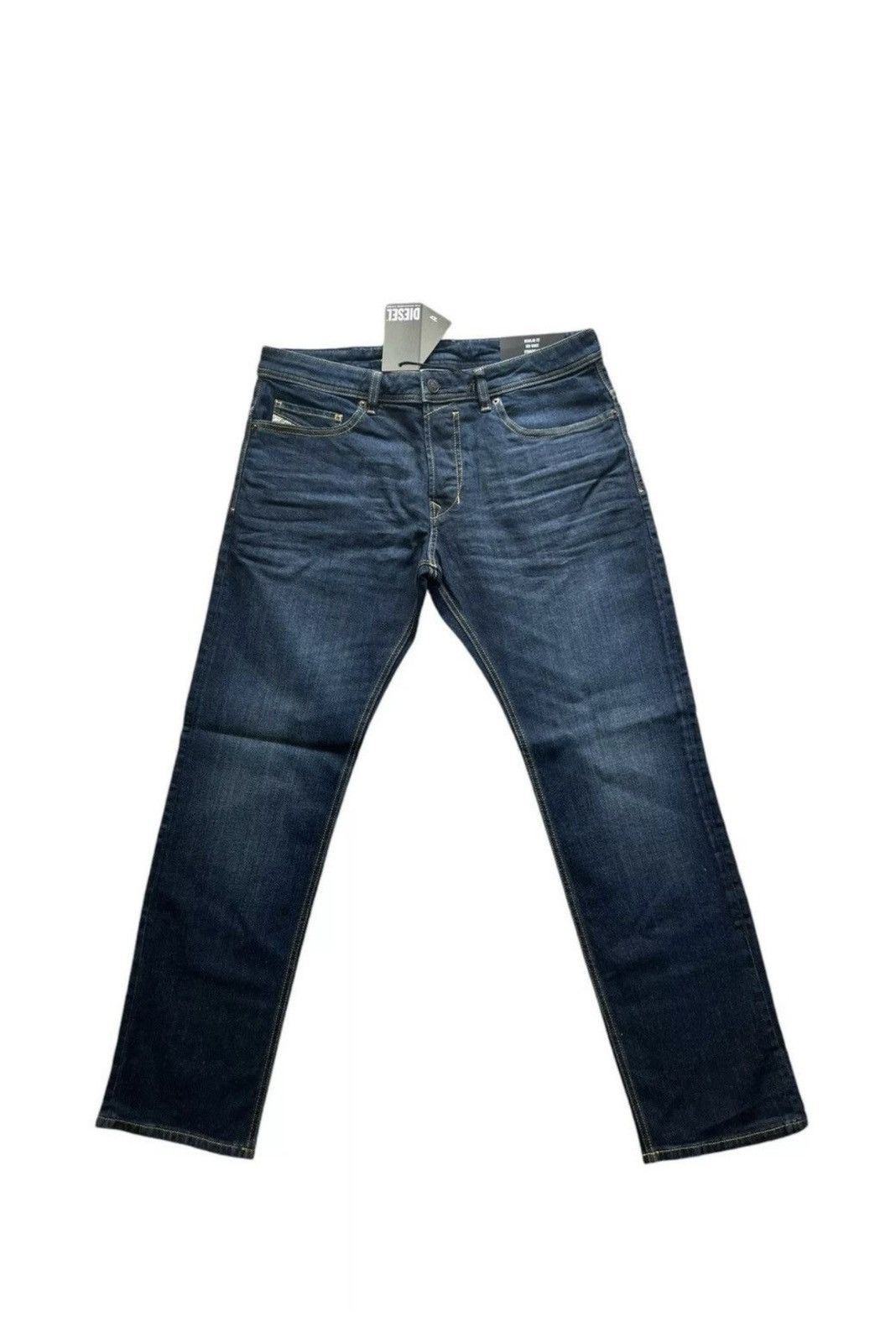 Diesel Diesel Mens Safado Straight Jeans RM065 Dark Blue Size 30/32 Size US 30 / EU 46 - 1 Thumbnail