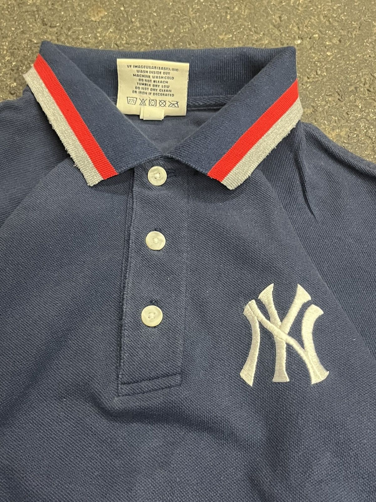Vintage Ny Yankees vintage lee sport button up streetwear hype rare Size US M / EU 48-50 / 2 - 6 Thumbnail