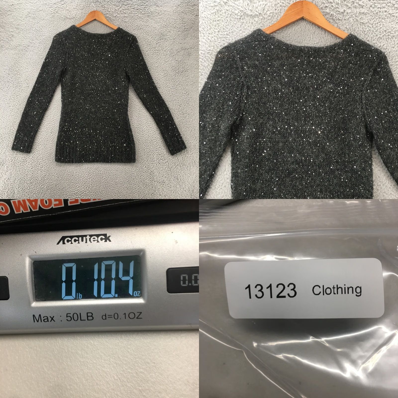 Vintage Victor Alfaro Pullover Sweater Womens S Grey Wool Blend Round Neck Long Sleeves Size S / US 4 / IT 40 - 8 Thumbnail