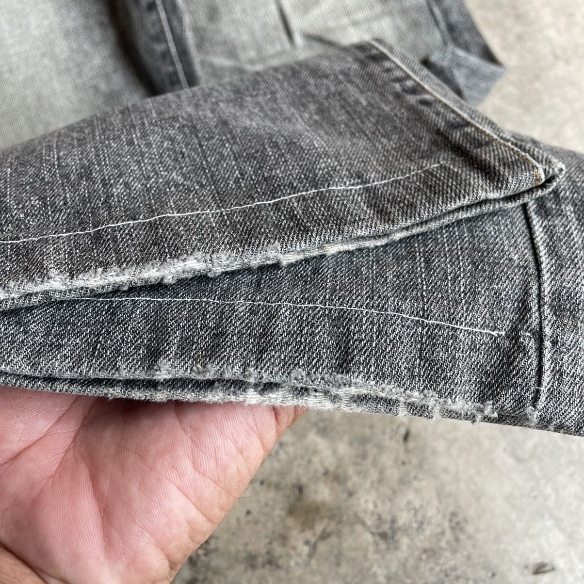 Vintage 🔥Vintage Bobson Chessking Stoned Washed Distress Denim Jeans Size US 31 - 8 Thumbnail