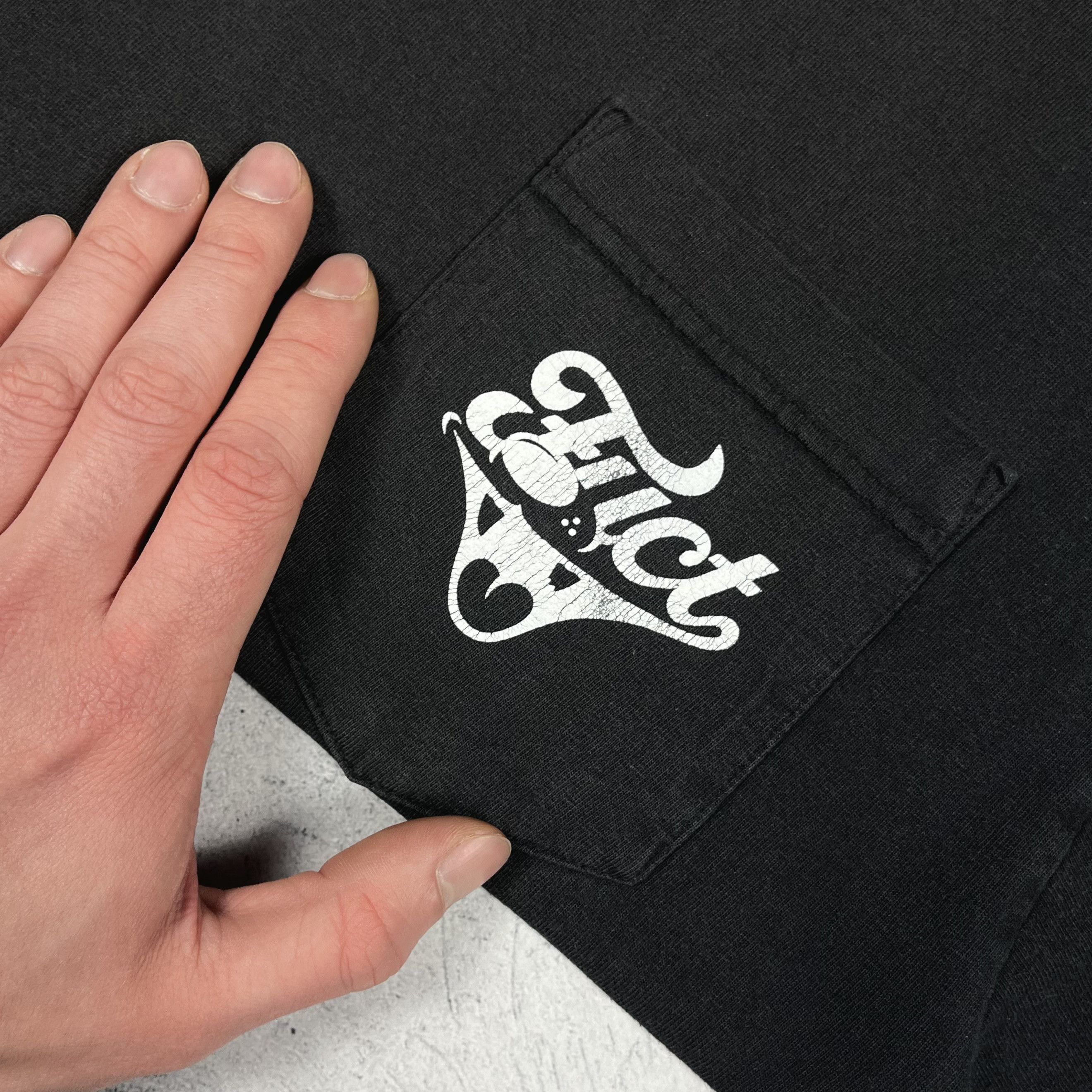 FUCT FUCT Big Logo Pocket Faded T Shirt Size US M / EU 48-50 / 2 - 13 Thumbnail