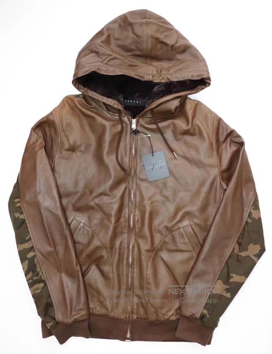 Roar Hooded Camouflage Light Jacket with Embellished Design. Size US L / EU 52-54 / 3 - 2 Thumbnail