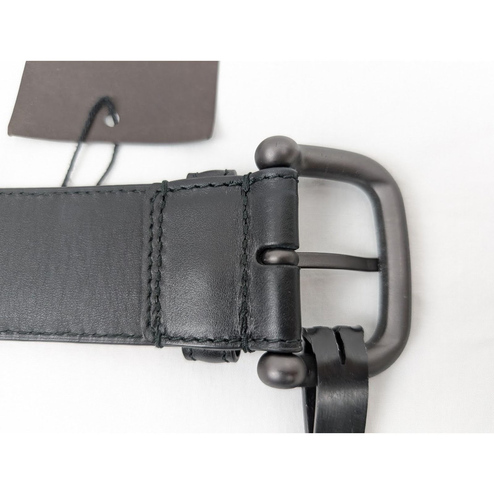 Bottega Veneta o1rshd1 Size: 105 / Intrecciato Belt in Black Size 40 - 10 Thumbnail