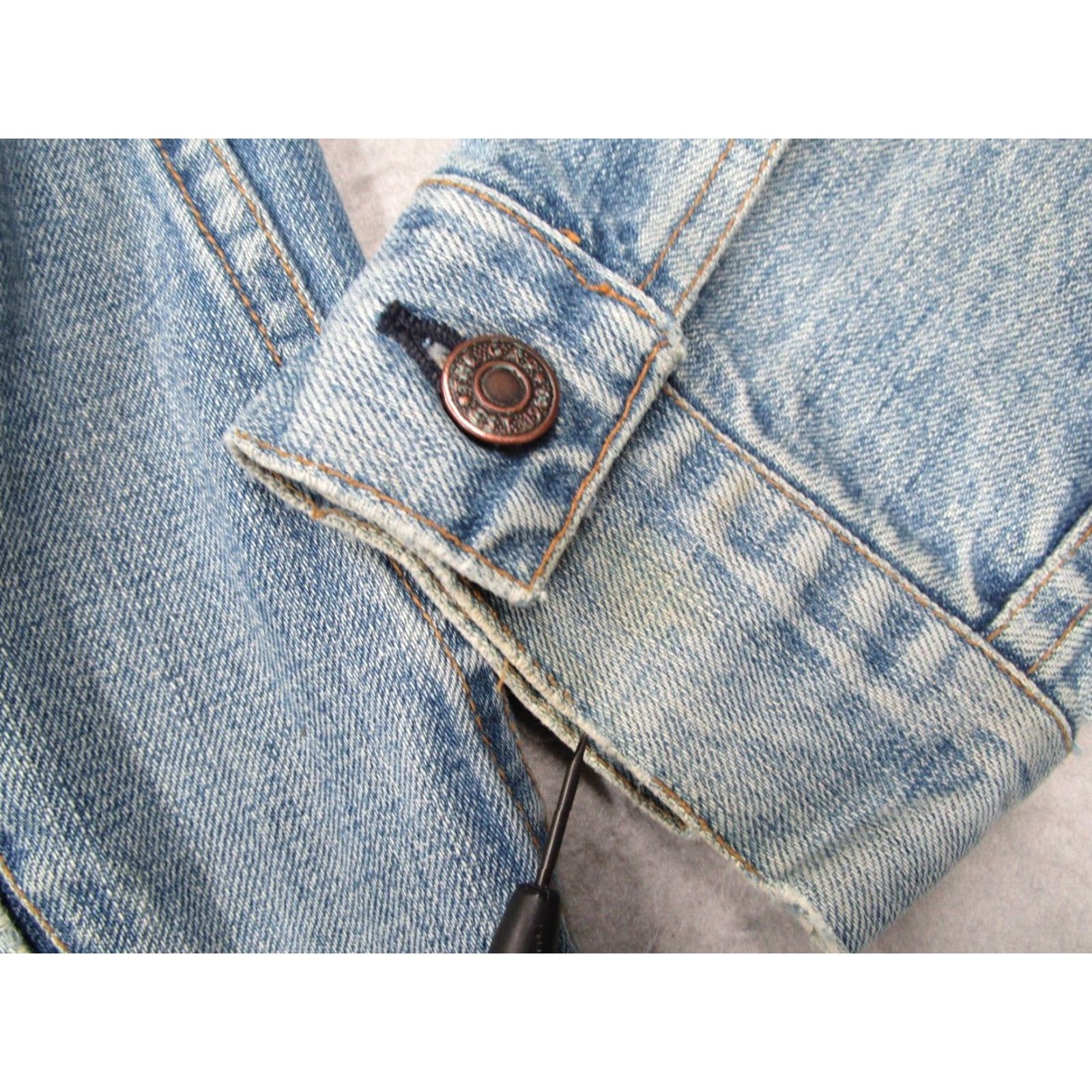 Gap GAP Denim Jacket Mens Large Blue Button Up Trucker Workwear Size US L / EU 52-54 / 3 - 7 Thumbnail
