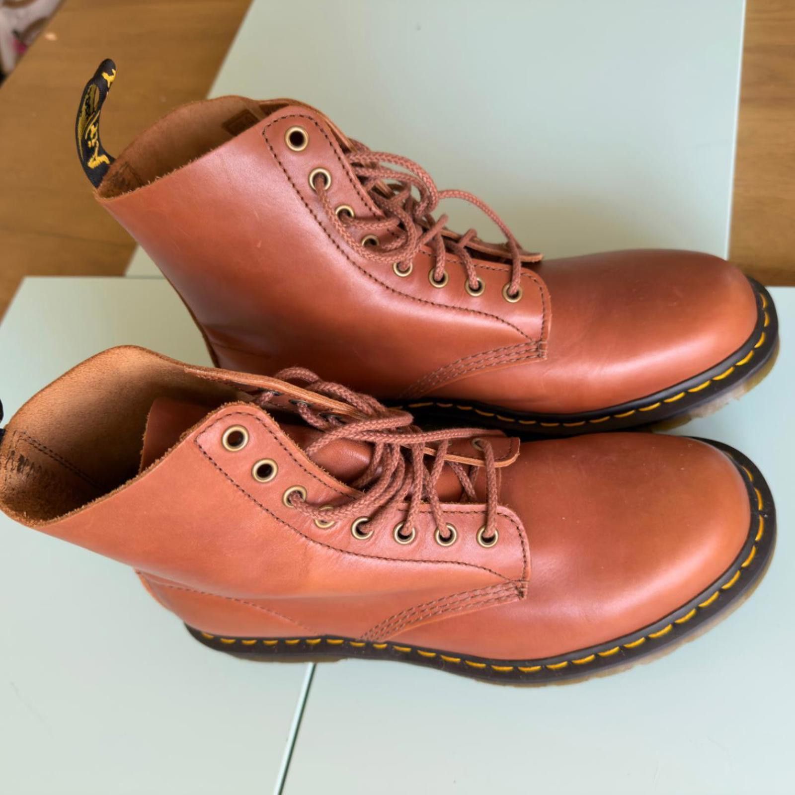 Dr. Martens Dr. Martens 1460 Brown Men 9 Women 10 Boots Size US 9 / EU 42 - 1 Thumbnail