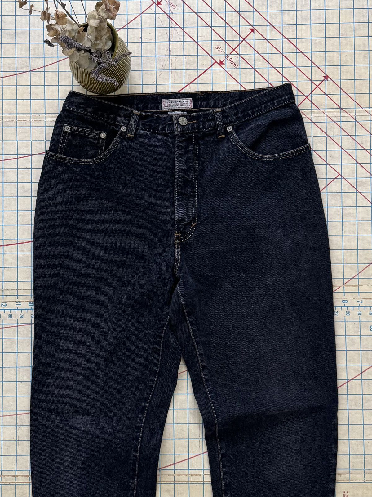 Guess Vintage 90’s Guess Jeans Dark Washed Tapered Leg Size 32x32 Size US 32 / EU 48 - 5 Thumbnail