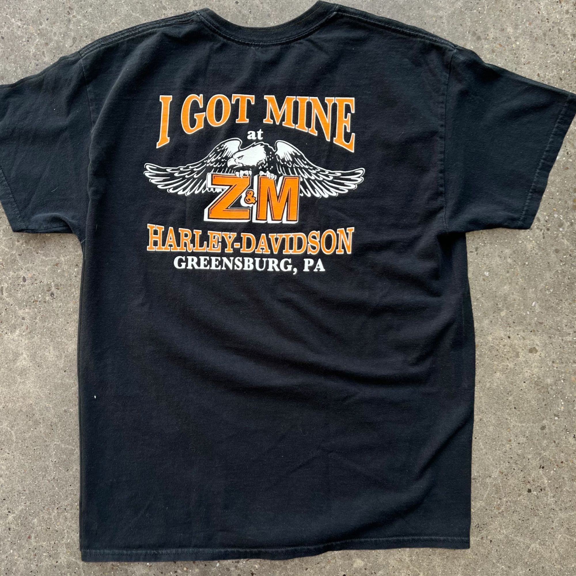 Harley Davidson × Vintage Vintage Y2K Z&M Harley Davidson Tee Size US M / EU 48-50 / 2 - 3 Thumbnail