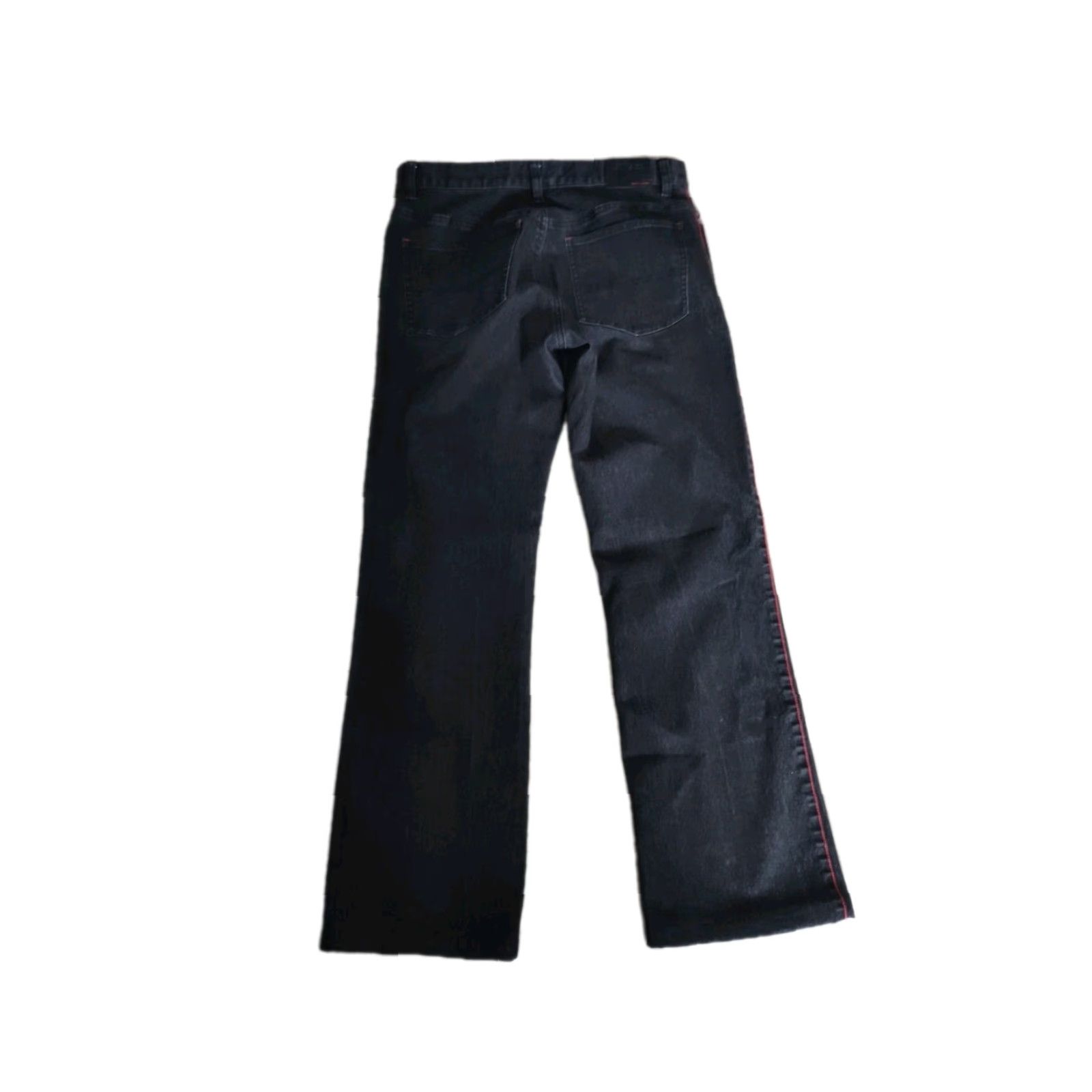 Polo Ralph Lauren VINTAGE Polo Ralph Lauren Women’s Pants Size 8 Black Denim Bootcut Casual Workwear 28 Inseam Size 30" / US 8 / IT 44 - 2 Thumbnail
