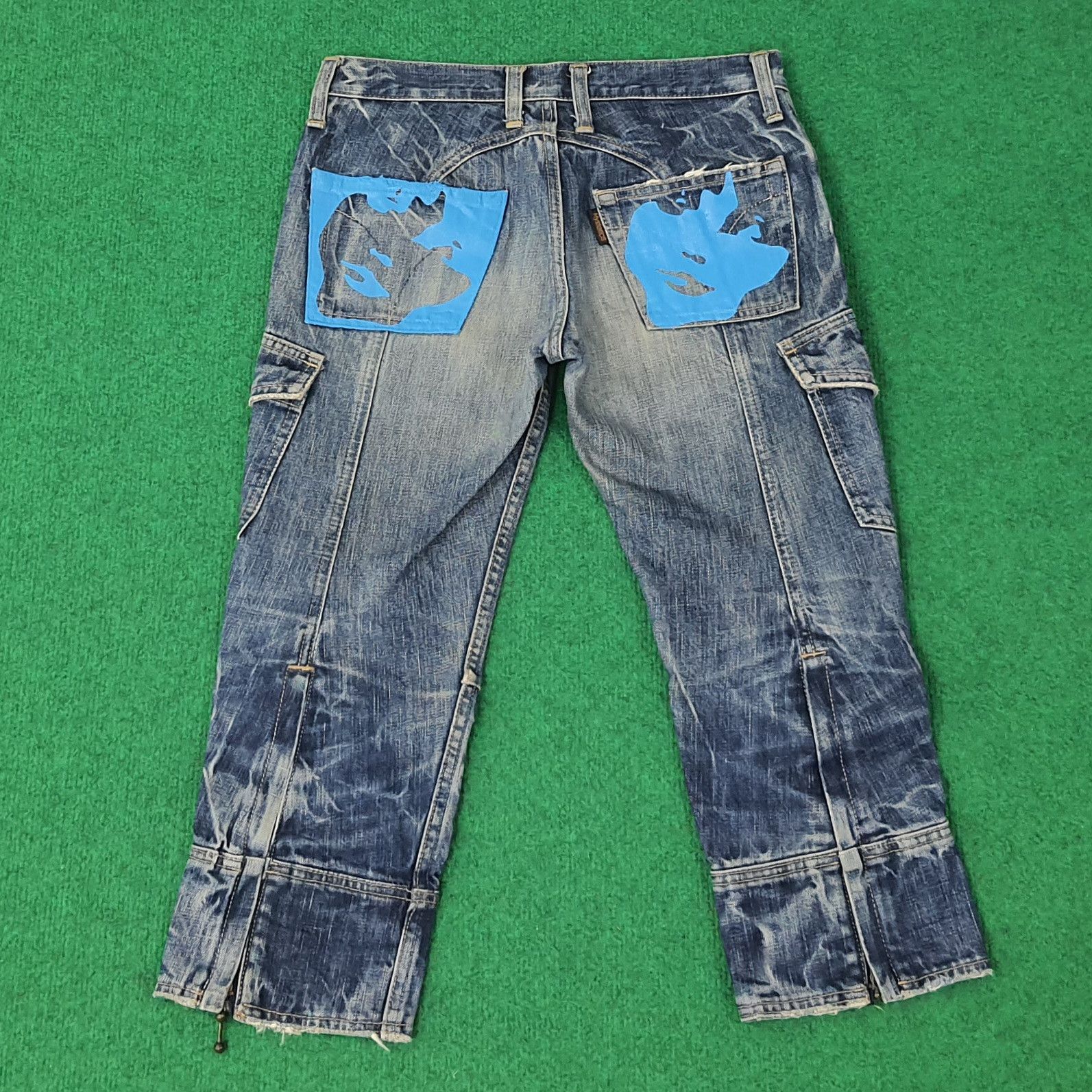 Hysteric Glamour Vintage Hysteric Glamour Japan 3Q Custom Logo Jeans C258N28 Size 27" / US 4 / IT 40 - 1 Thumbnail