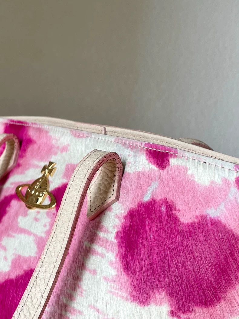 Vivienne Westwood Vivienne Westwood size os Pink leopard print horsehair mini Size ONE SIZE - 6 Thumbnail