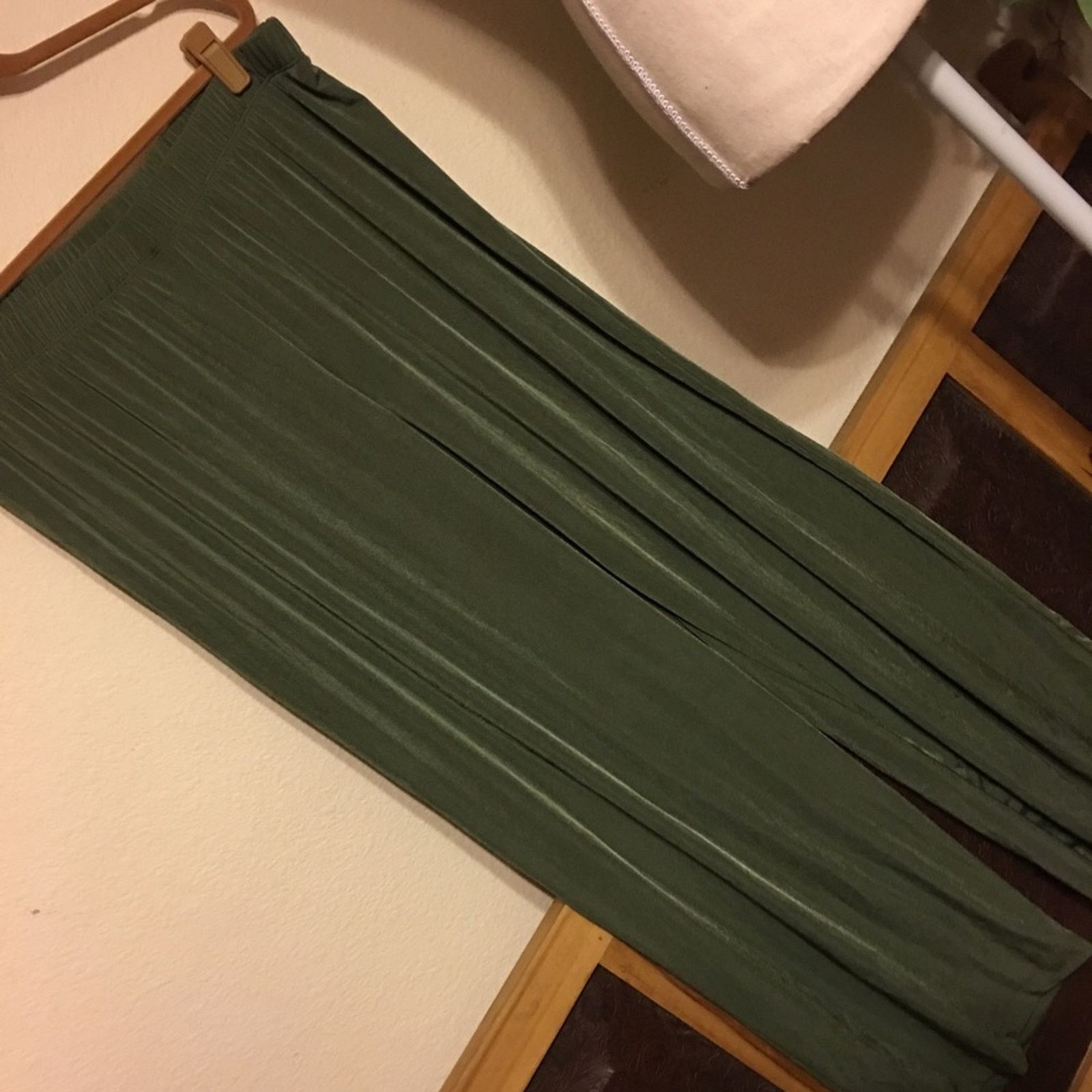 Other CSC Studios green wide leg comfort palazzo pants Size 34" / US 12 / IT 48 - 1 Thumbnail