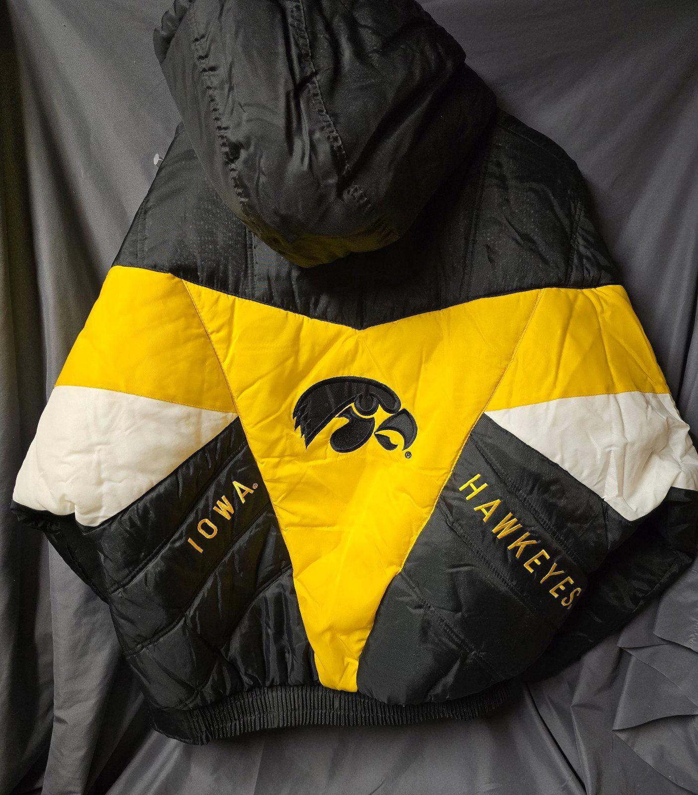 Pro Player VTG - Iowa Hawkeyes - Pro Player Pullover Jacket/Coat Large Size US L / EU 52-54 / 3 - 6 Thumbnail