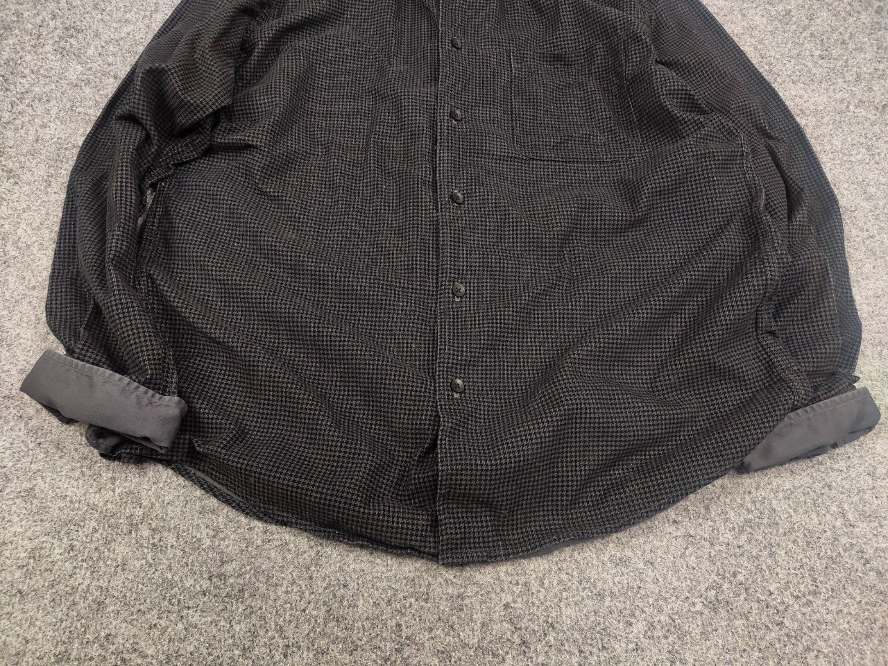 If Six Was Nine Original Wash Vintage Japan Made Uniqlo Dark corduroy Shirt Size US XL / EU 56 / 4 - 5 Thumbnail
