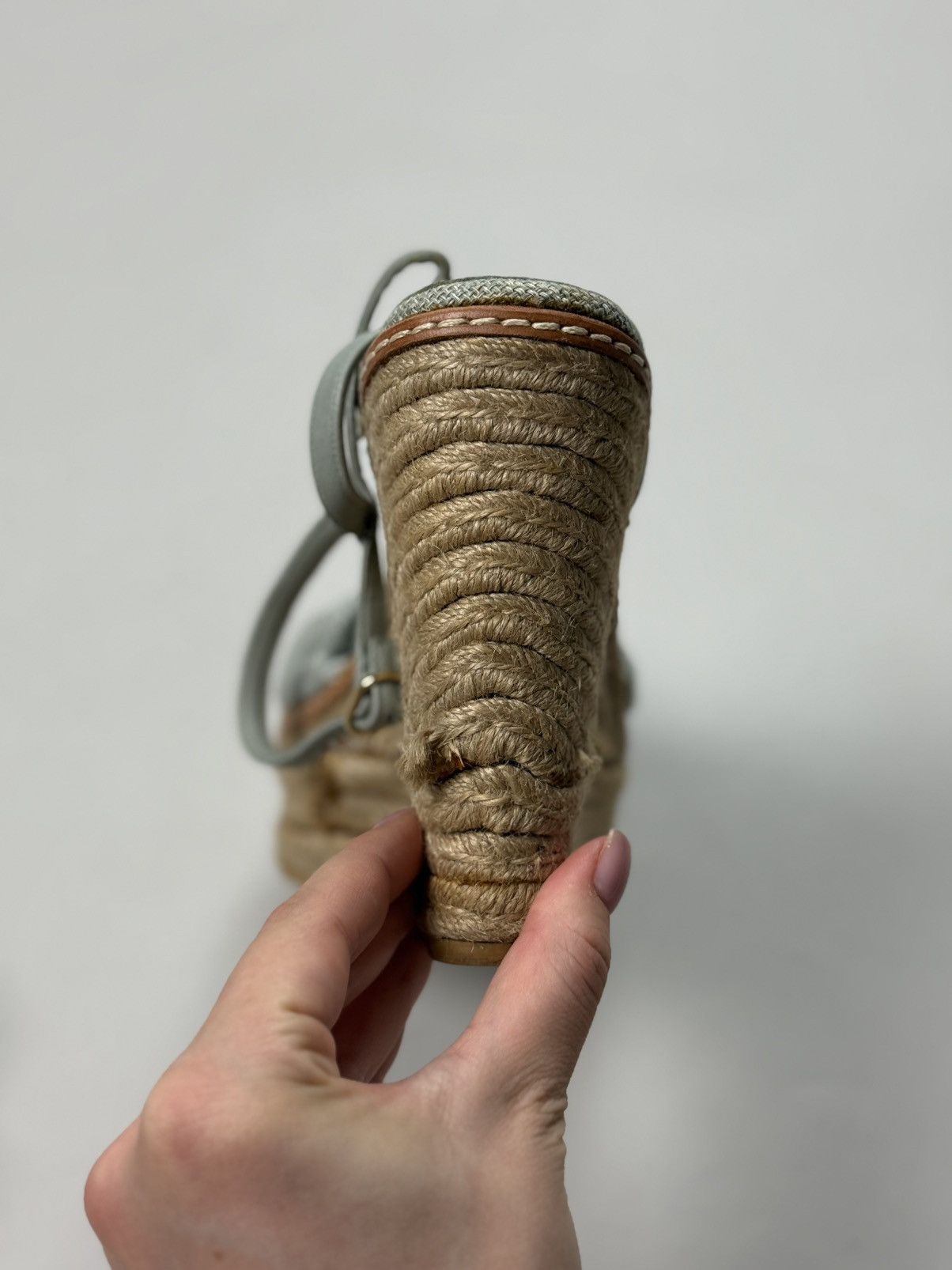 Ralph Lauren Purple Label Ralph Lauren Purple Fistina Espadrille Wedge Sandals Shoes Size US 9.5 / IT 39.5 - 18 Thumbnail