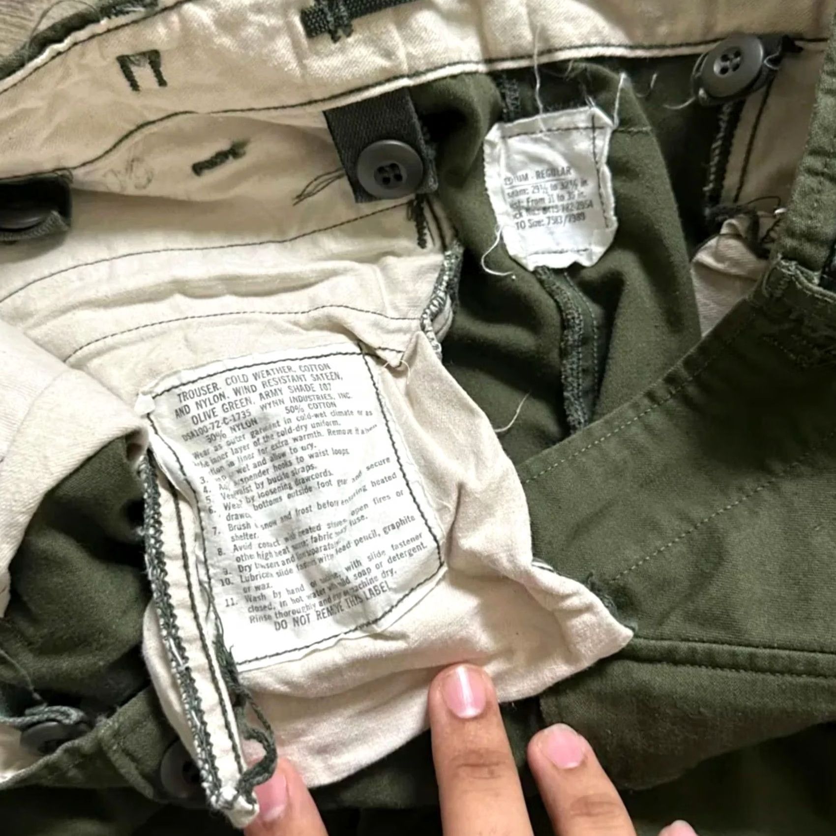 Vintage 1. Brand: Military Size US 34 / EU 50 - 3 Thumbnail