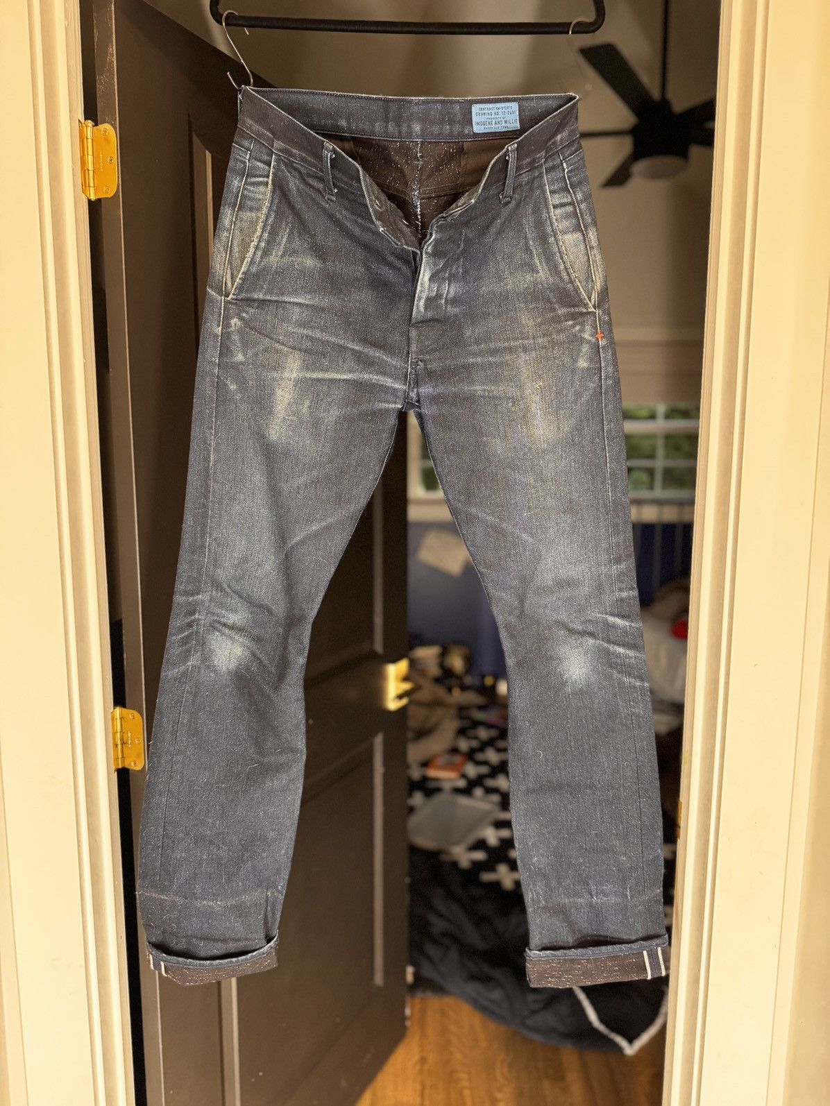Imogene + Willie Imogene + Willie Oscar Trouser Indigo Nep Size US 30 / EU 46 - 1 Thumbnail