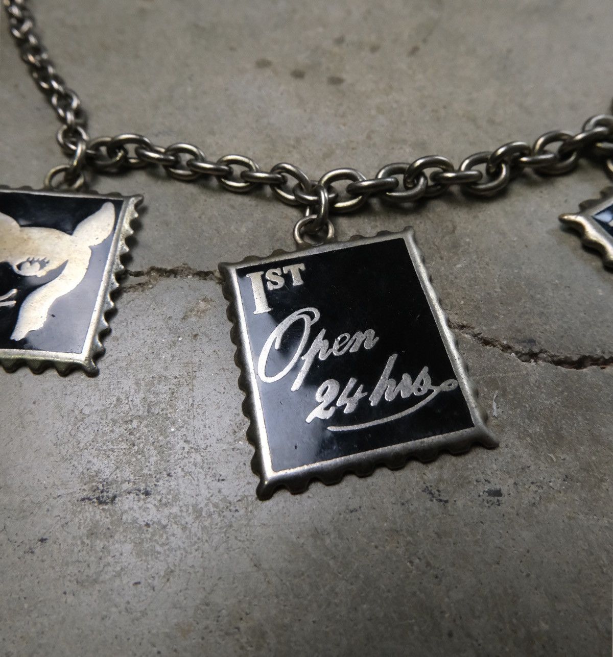Vivienne Westwood Rare Vintage Stamp Necklace Size ONE SIZE - 3 Thumbnail