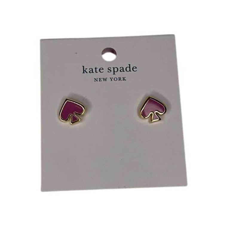 Kate Spade Kate Spade Everyday Spade Enamel Studs New Size ONE SIZE - 1 Thumbnail