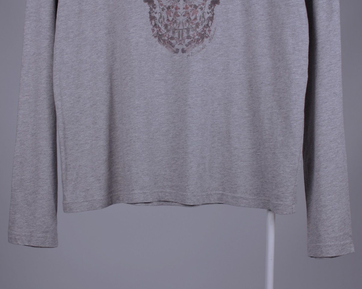 Alexander McQueen × Designer ALEXANDER McQUEEN Floral Skull Long Sleeve T-Shirt Size US M / EU 48-50 / 2 - 5 Thumbnail