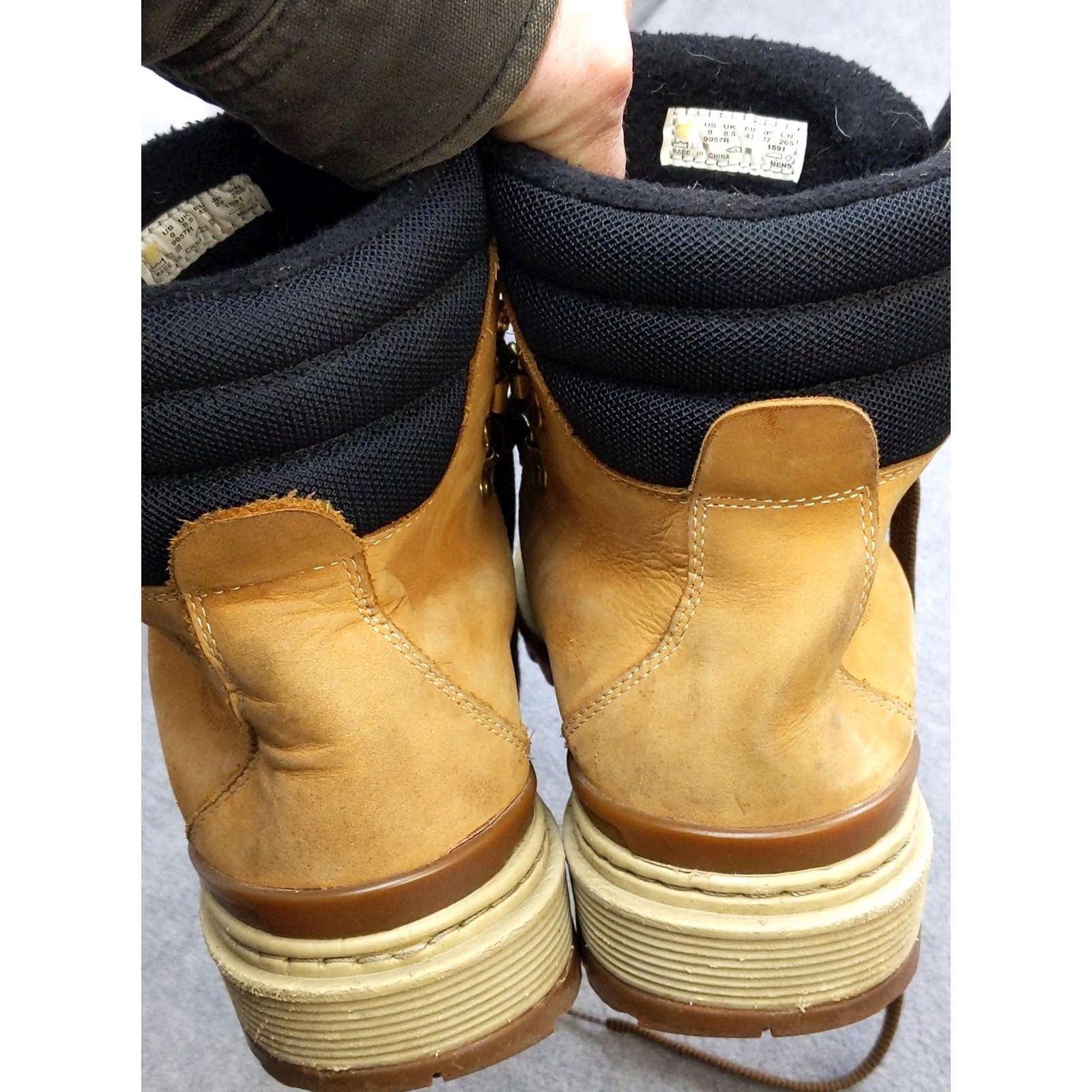 Timberland Timberland Combat Boots Mens 9 43 Brown Nubuck Insulated Ankle Work 9957R Size US 9 / EU 42 - 6 Thumbnail