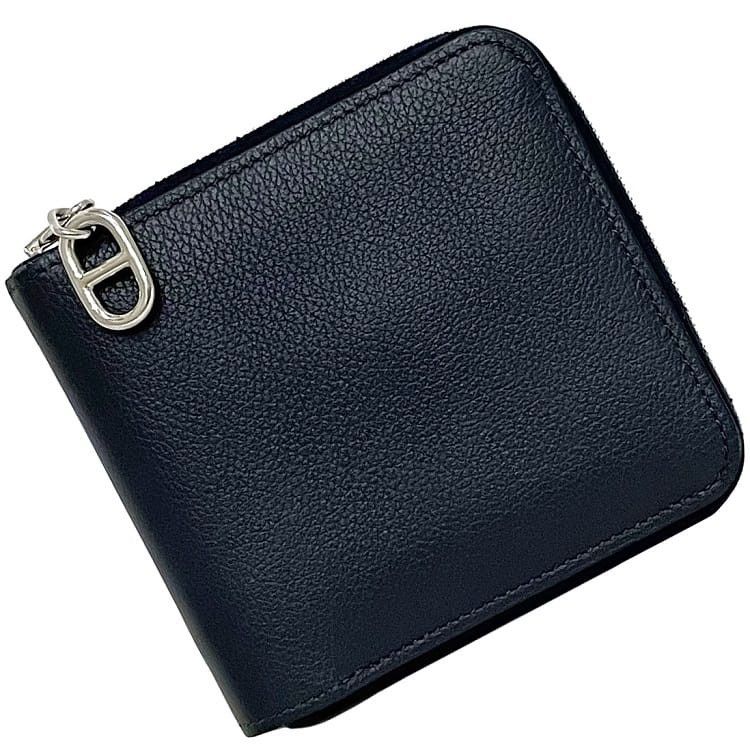 Hermes HERMES Blue Leather Size ONE SIZE - 1 Thumbnail