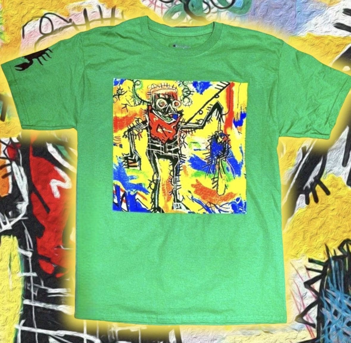 Rap Tees 🆕 Mach-Hommy Pray for Haiti 🇭🇹 ⚖️🦂 Size US M / EU 48-50 / 2 - 2 Thumbnail