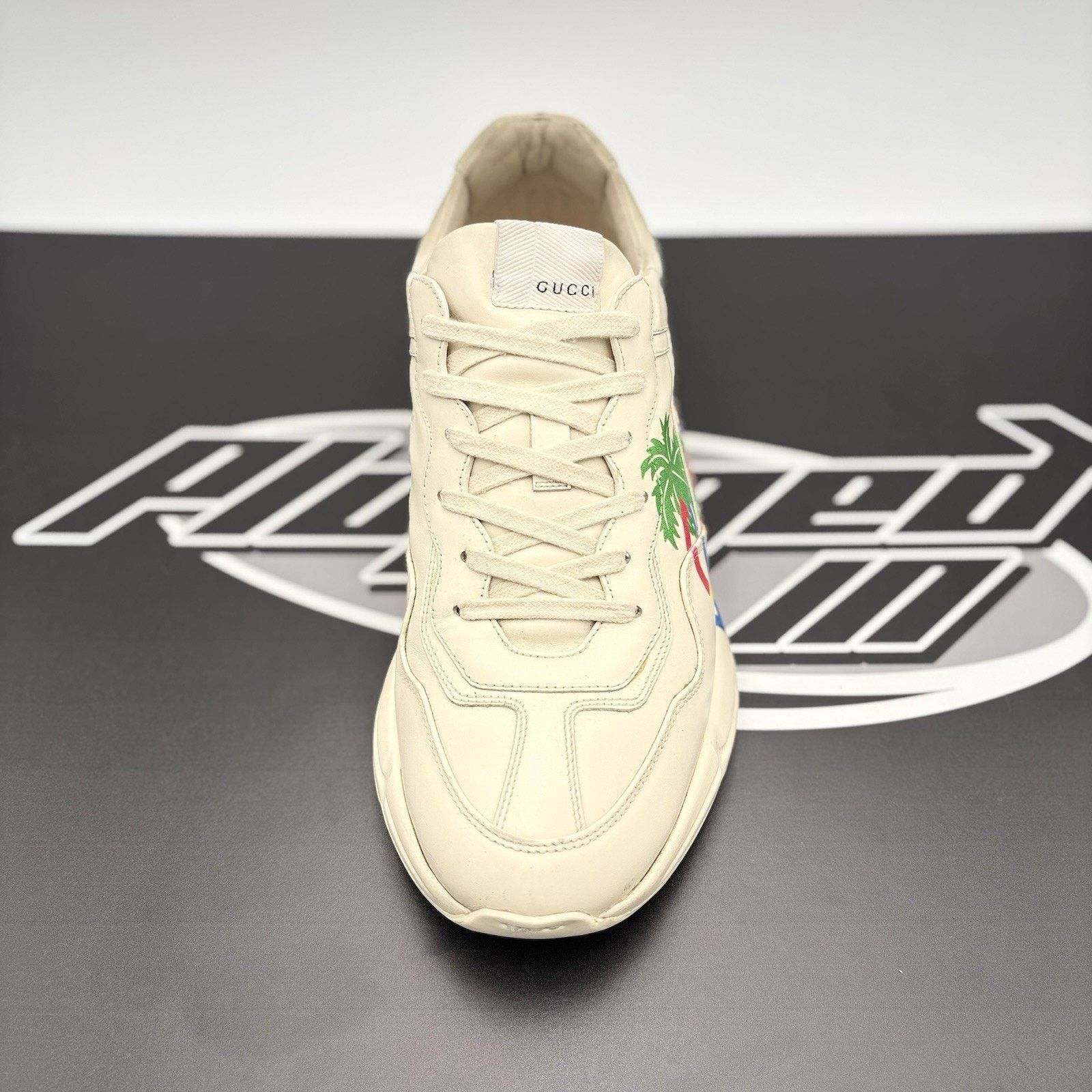 Gucci Gucci Rhyton GG ‘ Hawaii Ivory Multi ’ | GOOD CONDITION! Size US 9.5 / EU 42-43 - 14 Thumbnail