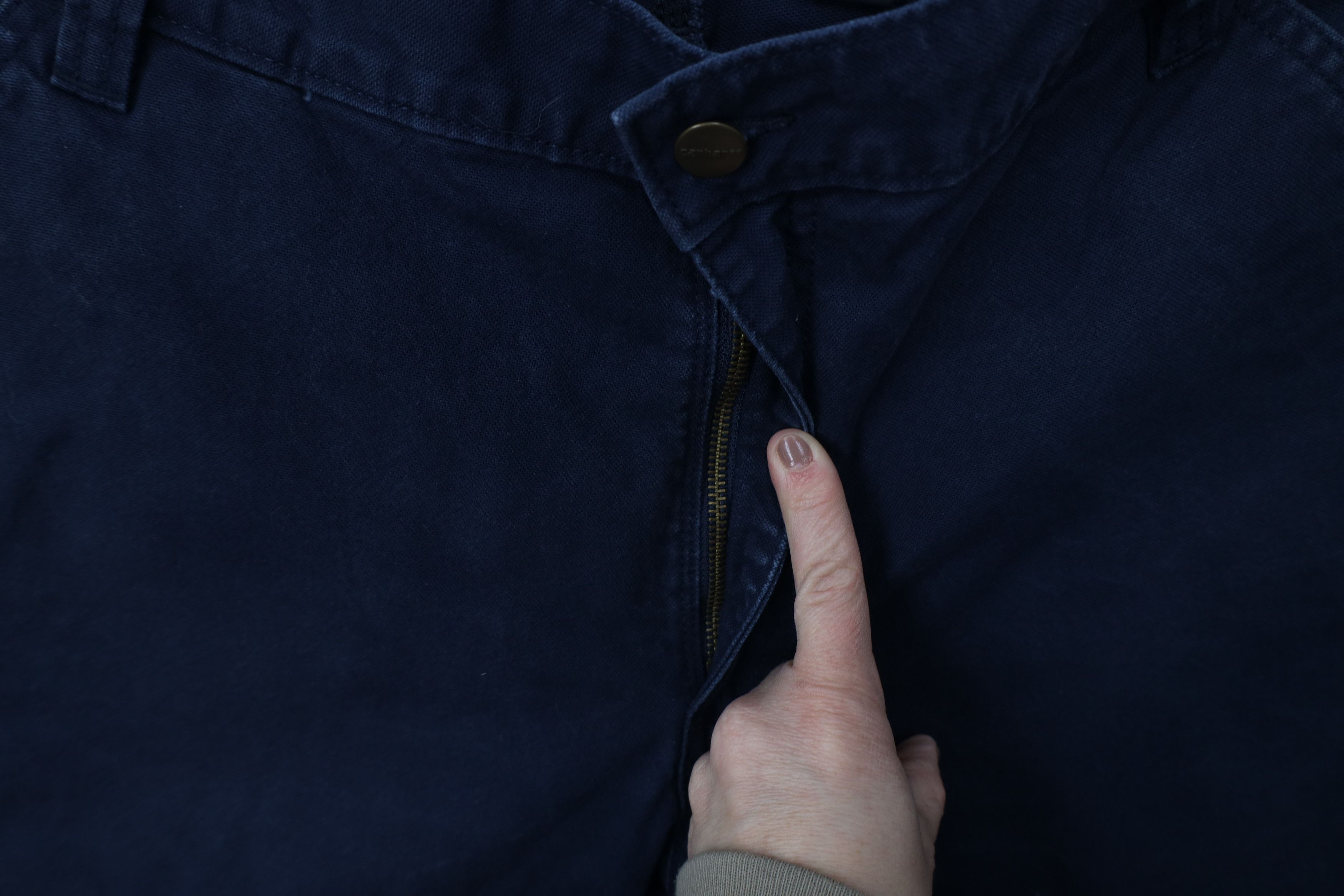 Carhartt Vintage Y2K Carhartt Fit Wide Leg Dungaree Pants Blue Size US 38 / EU 54 - 7 Thumbnail