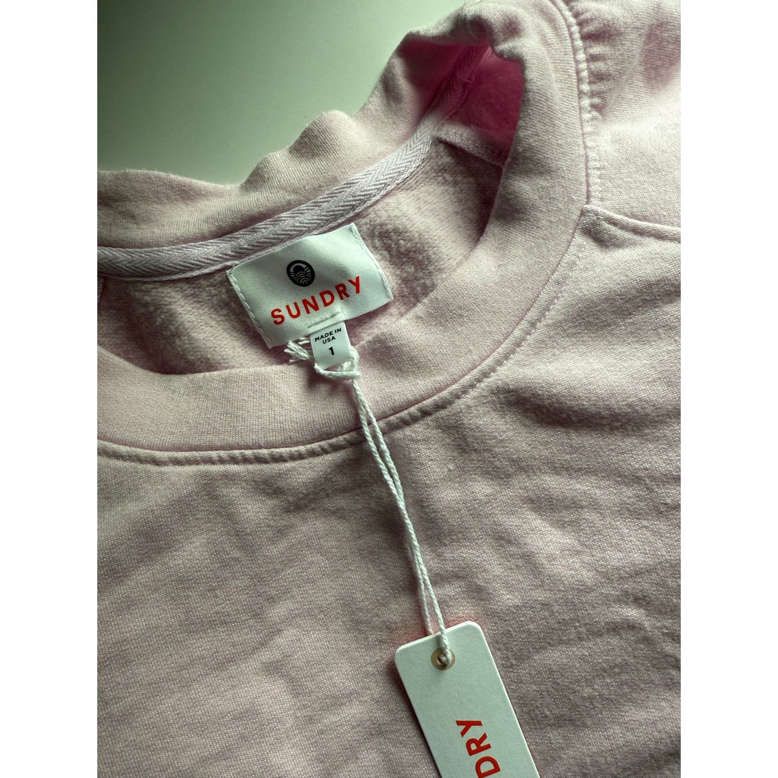 Sundry New Sundry Raglan Sweatshirt - Pink - Small - $124 Size S / US 4 / IT 40 - 10 Thumbnail