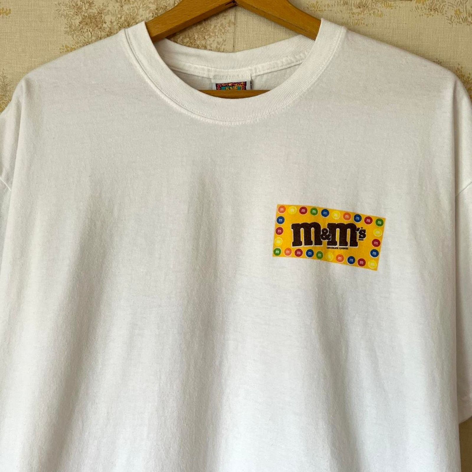 Vintage 90s M&M's Promo T-Shirt | Planet Mars Graphic | Size XL Size US XL / EU 56 / 4 - 3 Thumbnail