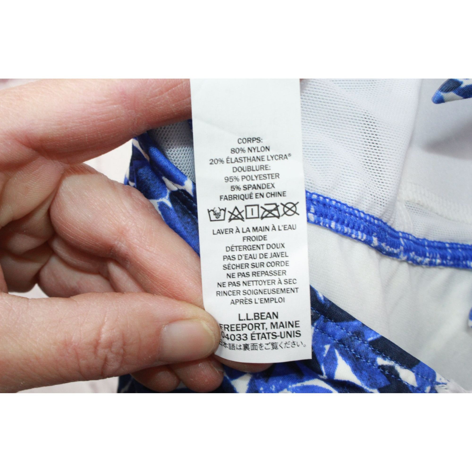 L.L. Bean × Swims LL Bean Women's Mix and Match Halter Tankini Top Size S / US 4 / IT 40 - 9 Thumbnail
