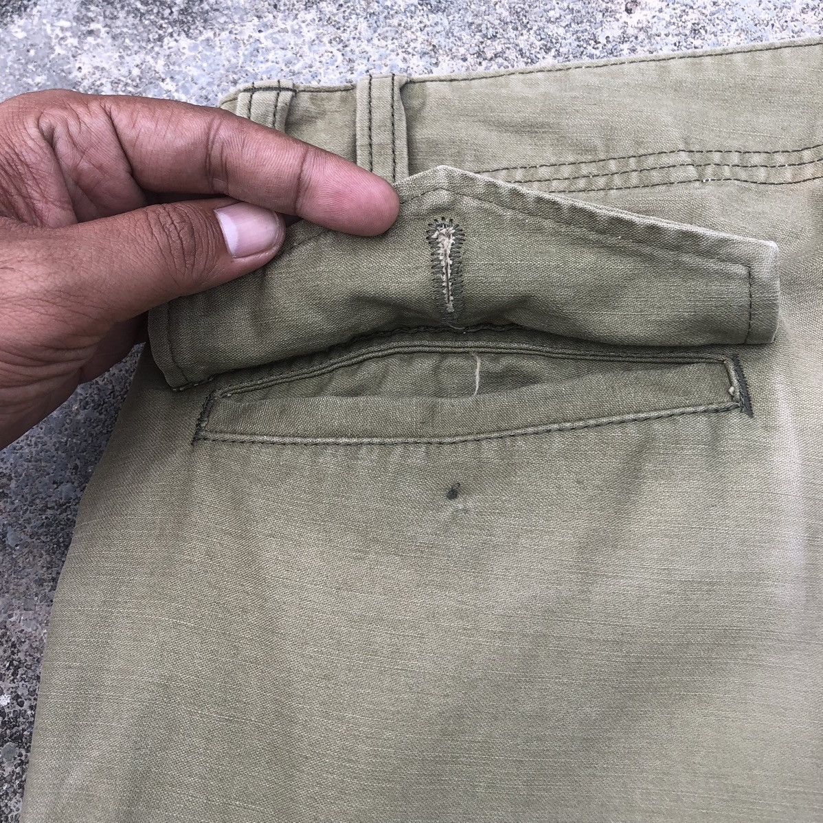 Japanese Brand Japanese Boisbois Distressed Embroidered Cargo Pants Size US 32 / EU 48 - 14 Thumbnail