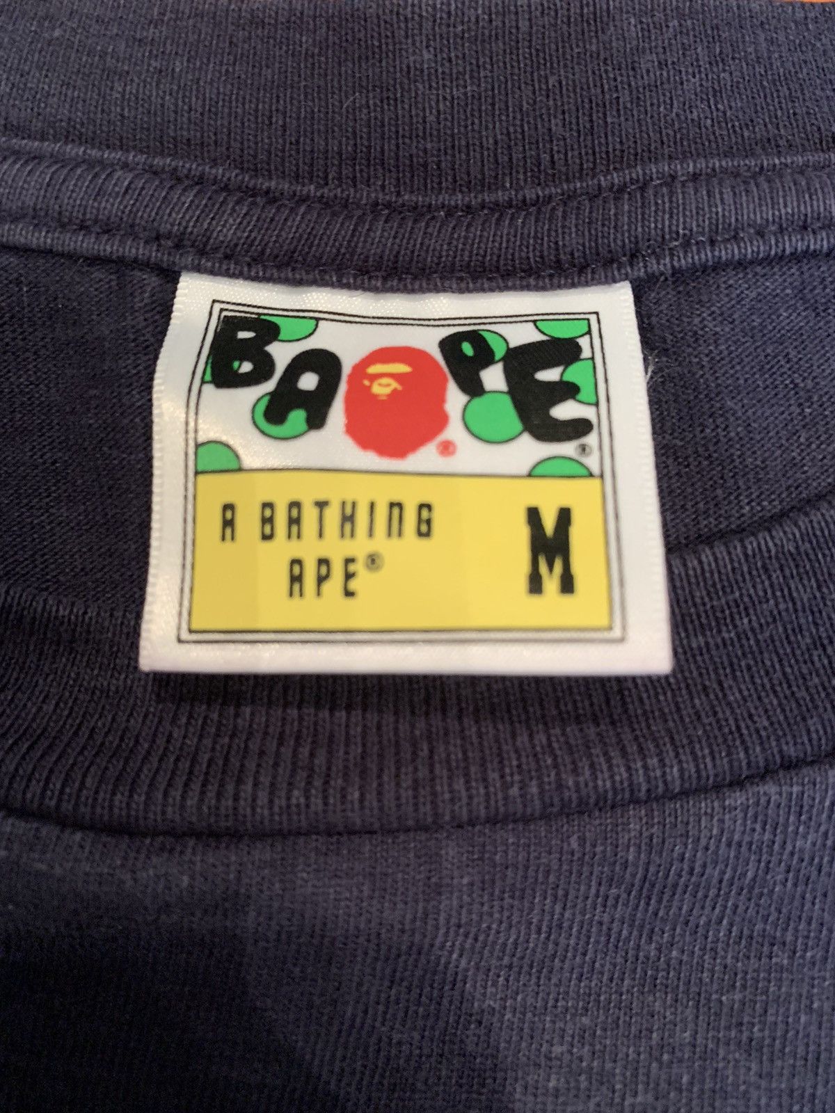 Bape Bape Shark Tee Navy Size US M / EU 48-50 / 2 - 6 Thumbnail