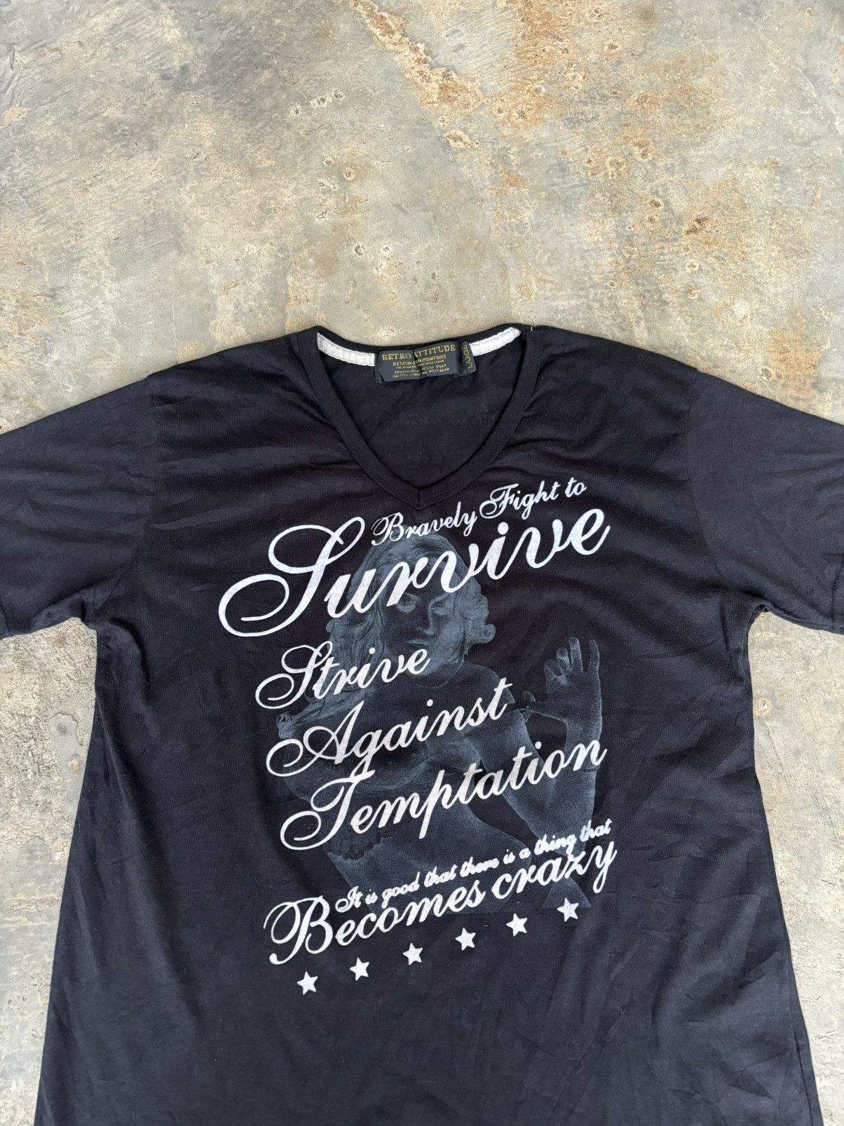 Japanese Brand Y2k Hysteric glamour style Retro Attitude Tshirt Size US L / EU 52-54 / 3 - 2 Thumbnail