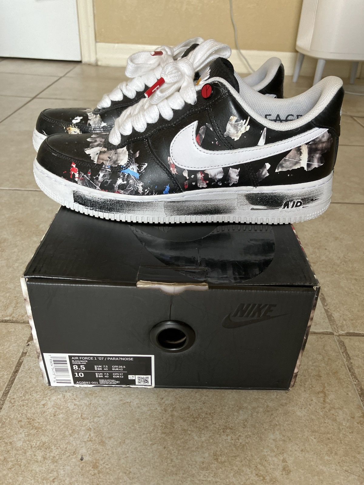 Peaceminusone Air Force Peeled Nike X Peaceminusone G-dragon Para