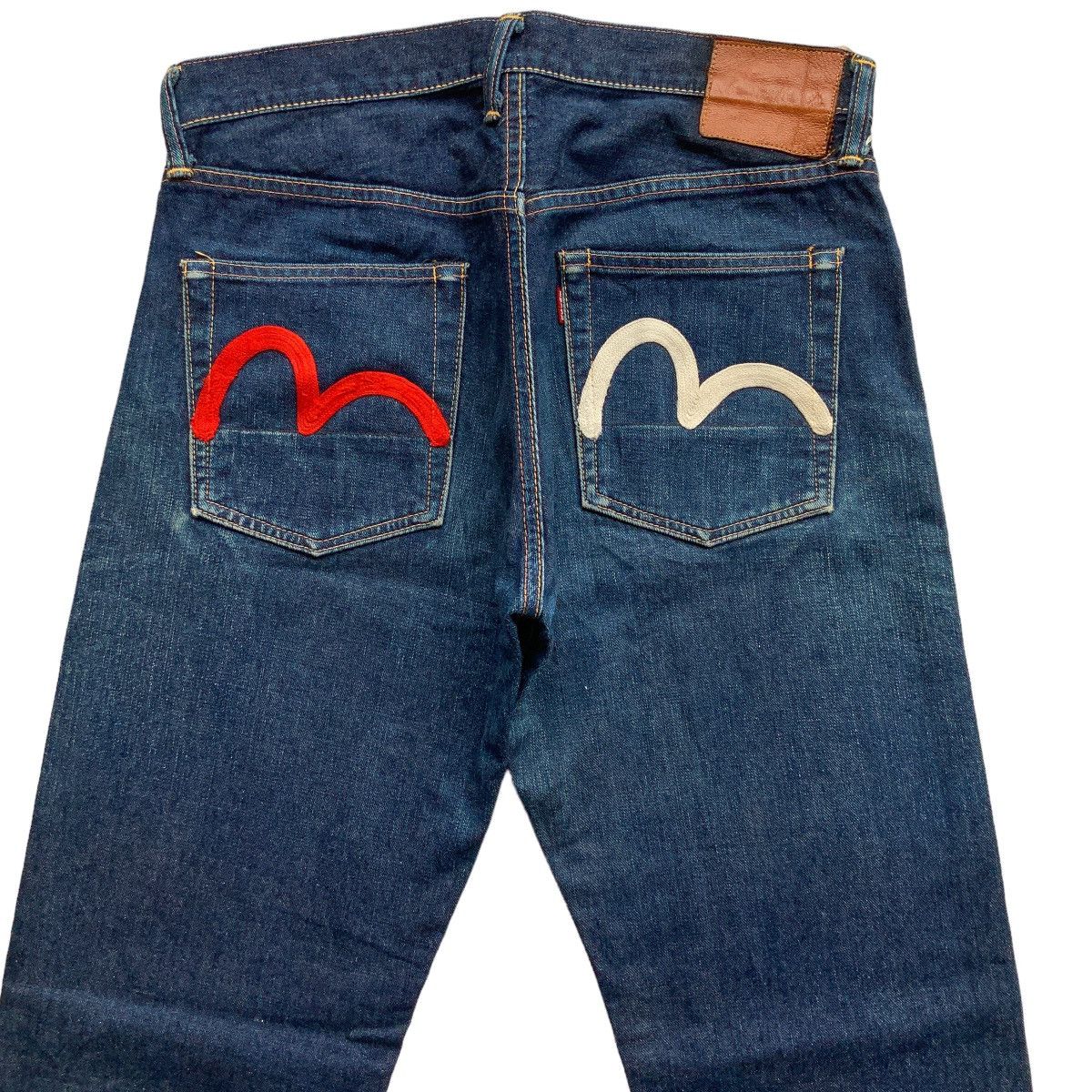 Evisu SALE!! 🤝🏼 EVISU SEAGULL SELVEDGE JEANS NO.2 Size US 32 / EU 48 - 3 Thumbnail