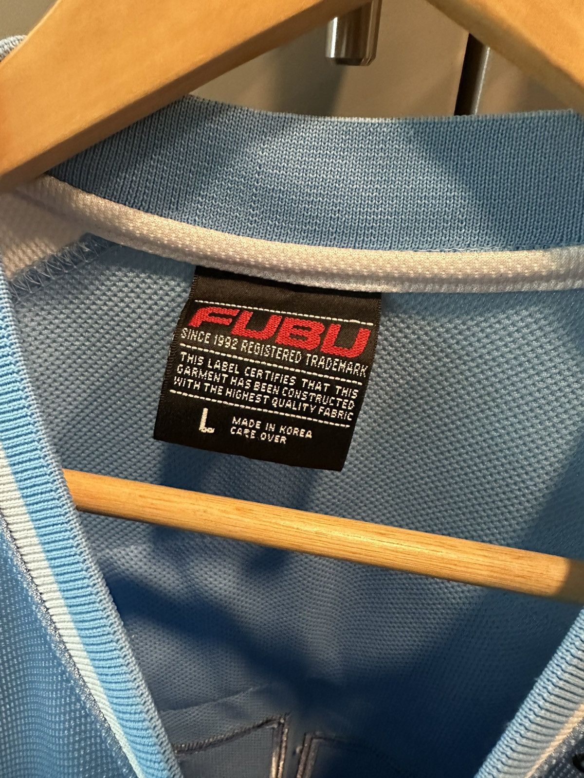 Fubu Dirty South Blue and White Fubu Jersey Size US L / EU 52-54 / 3 - 5 Thumbnail