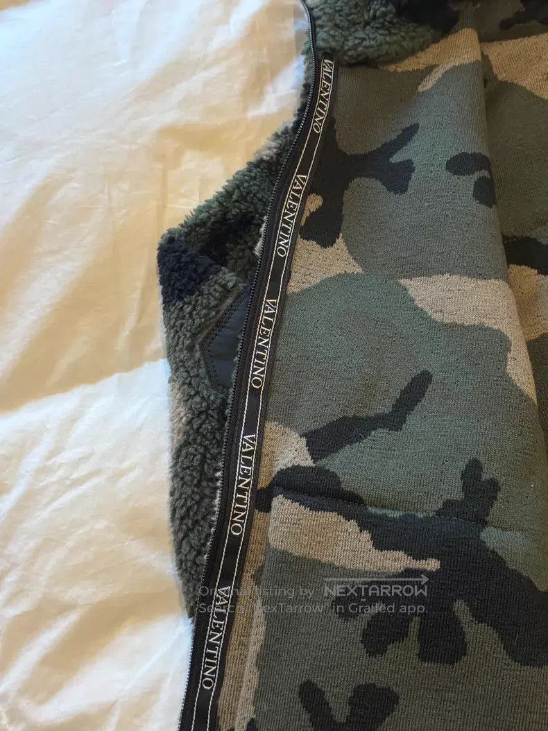 Valentino Valentino Wool camouflage coat Size US S / EU 44-46 / 1 - 6 Thumbnail