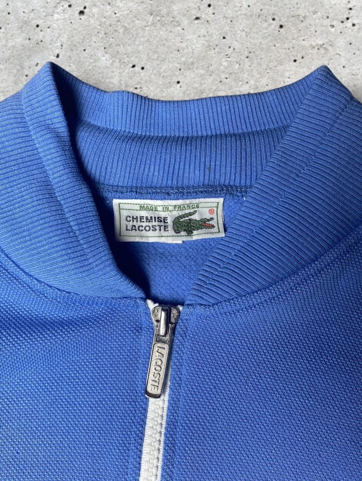 Lacoste Lacoste Vintage Zipper Vest Weste Hoodie L Baby Blue Men‘s Size US L / EU 52-54 / 3 - 5 Thumbnail