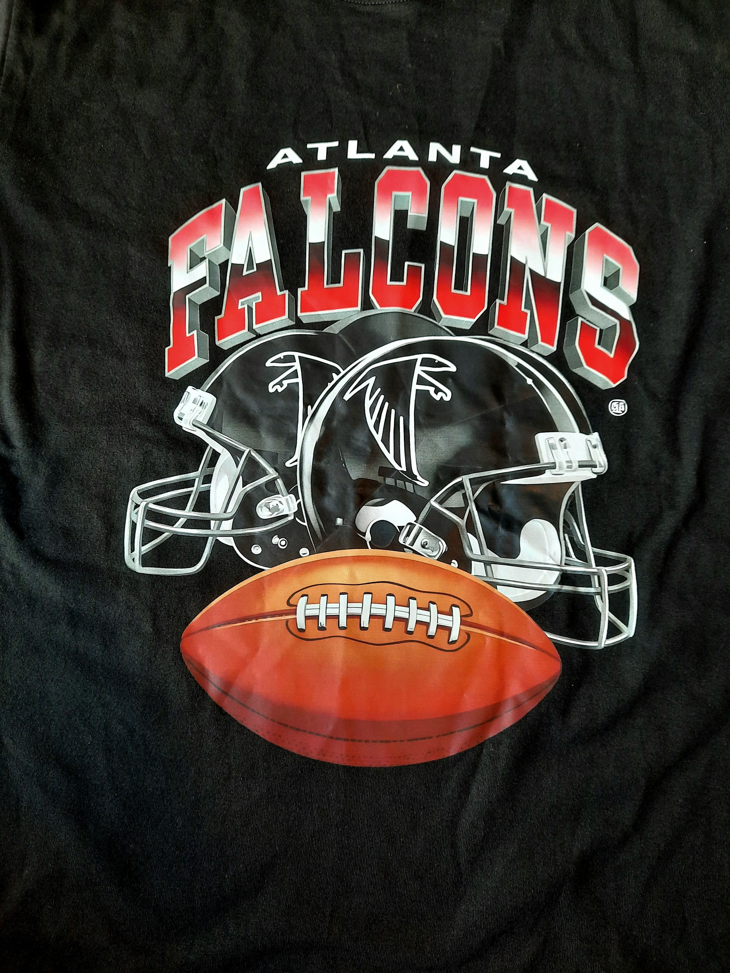 NFL Atlanta Falcons Helmet and Football T-shirt Size US L / EU 52-54 / 3 - 3 Thumbnail