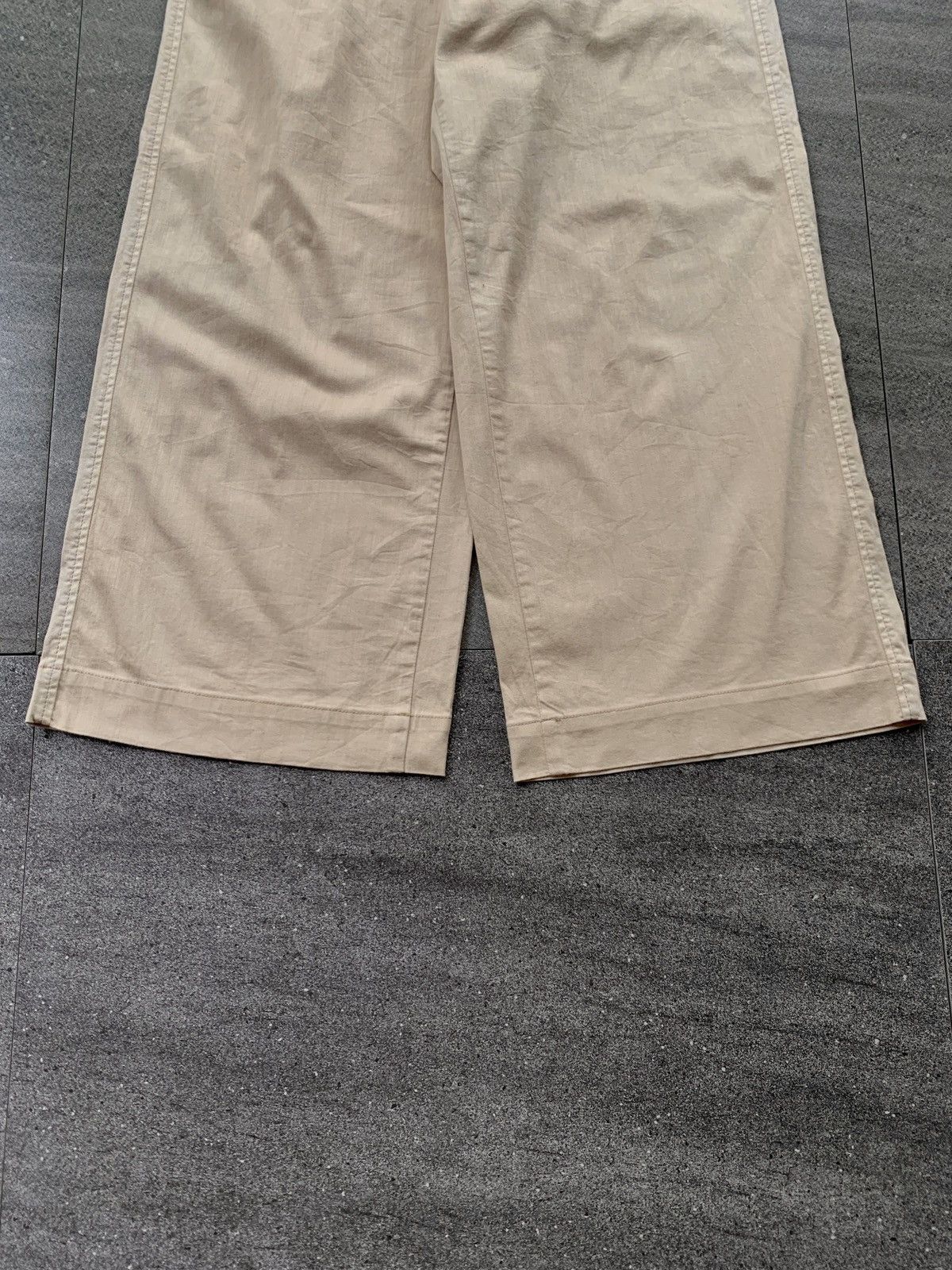 Issey Miyake FREE TAX! Wideleg Relaxed Cropped Pants Size US 28 / EU 44 - 5 Thumbnail