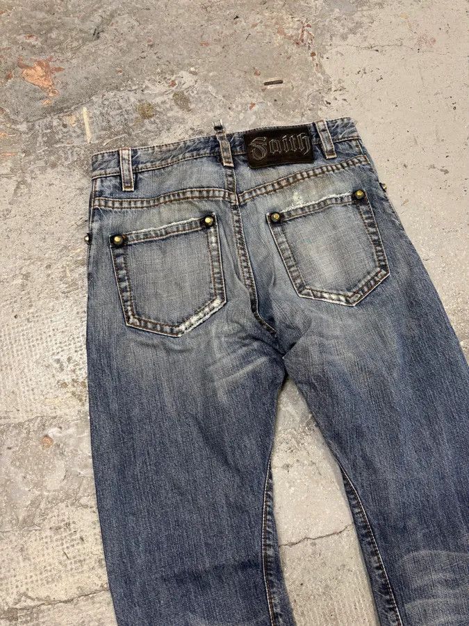 Dsquared2 FW2005 Dsquared2 Faith Blue Denim Jeans Size US 31 - 8 Thumbnail