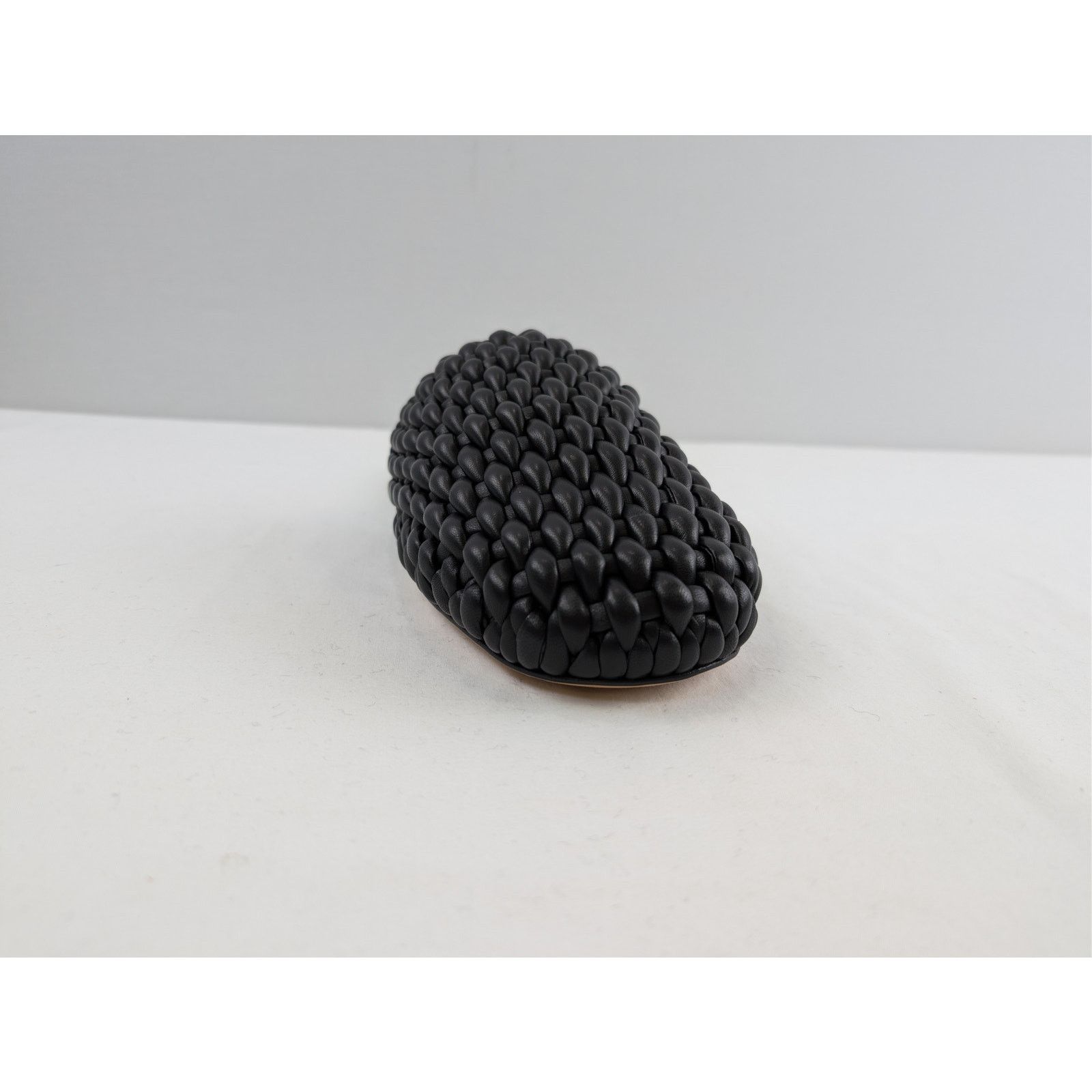 Bottega Veneta o1rshd1 Rubber Cloud Weave Squid Slipper in Black 41 Size US 8 / EU 41 - 2 Thumbnail
