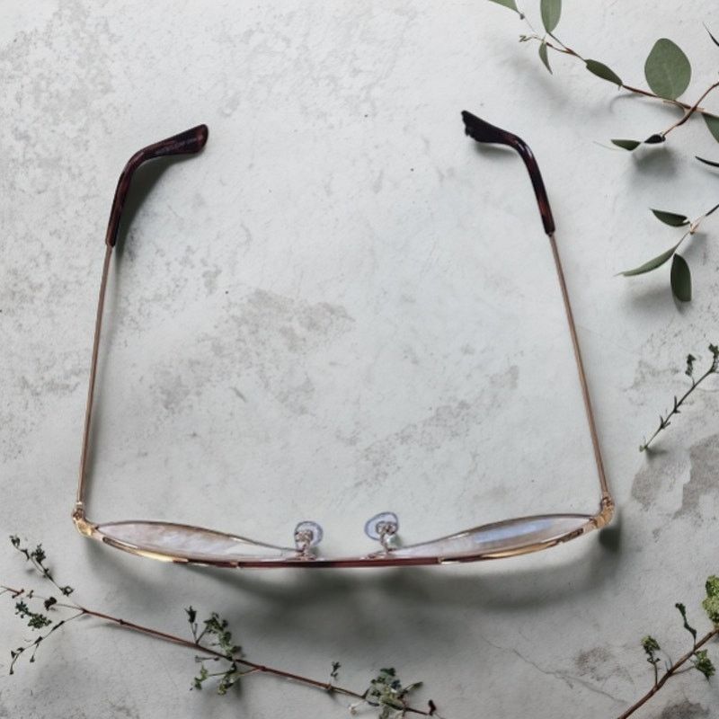 Other Nolan Gold Blue Light Glasses Size ONE SIZE - 3 Thumbnail