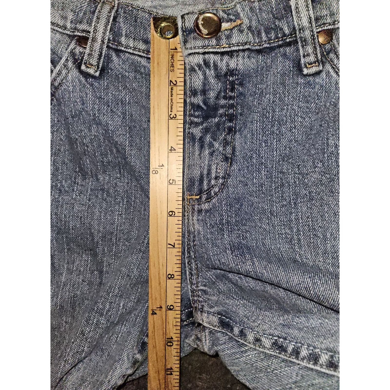 Wrangler VINTAGE Wrangler Cowgirl Cut Cash Jeans Women's 7/8x32 Bootcut Low Rise Western Denim Blue Regular Jeans Womens Boots Size 28" / US 6 / IT 42 - 5 Thumbnail