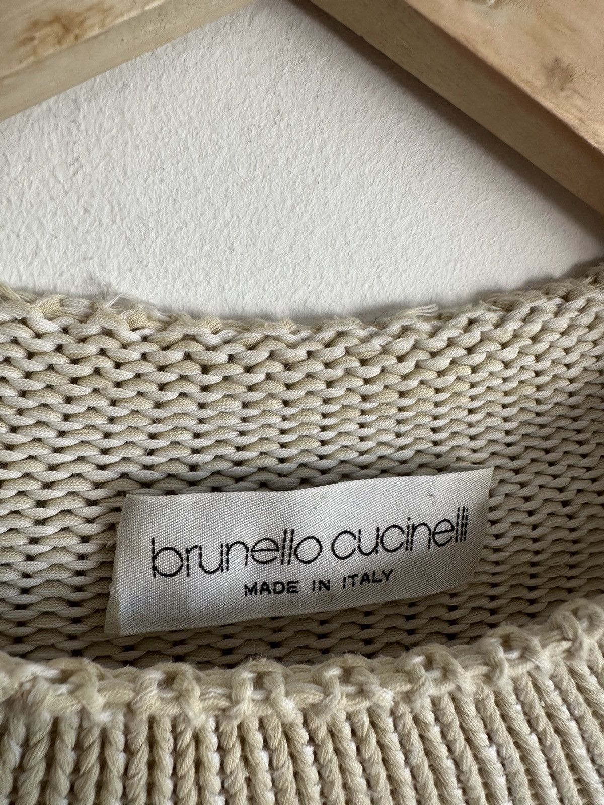 Brunello Cucinelli × Designer Brunello Cucinelli sweater rare luxury vintage Old money Size L / US 10 / IT 46 - 2 Thumbnail