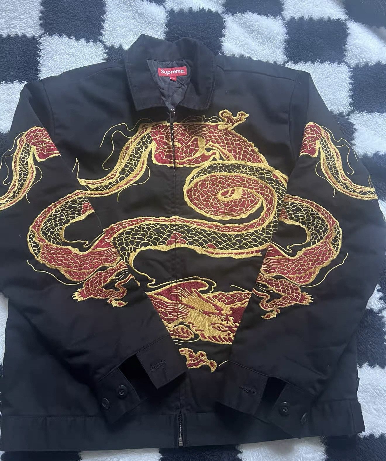 Supreme Supreme dragon work jacket black Size US M / EU 48-50 / 2 - 1 Thumbnail