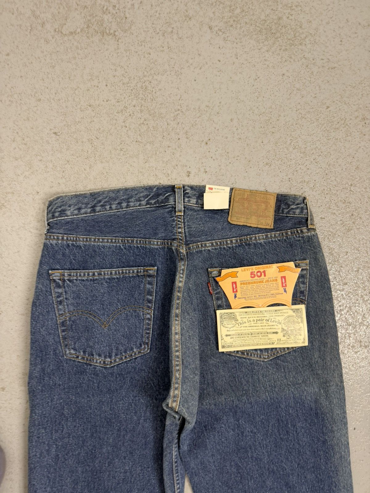 Levi's Vintage Clothing Vintage Levi’s Dead Stock 501 Jeans Size US 36 / EU 52 - 4 Thumbnail