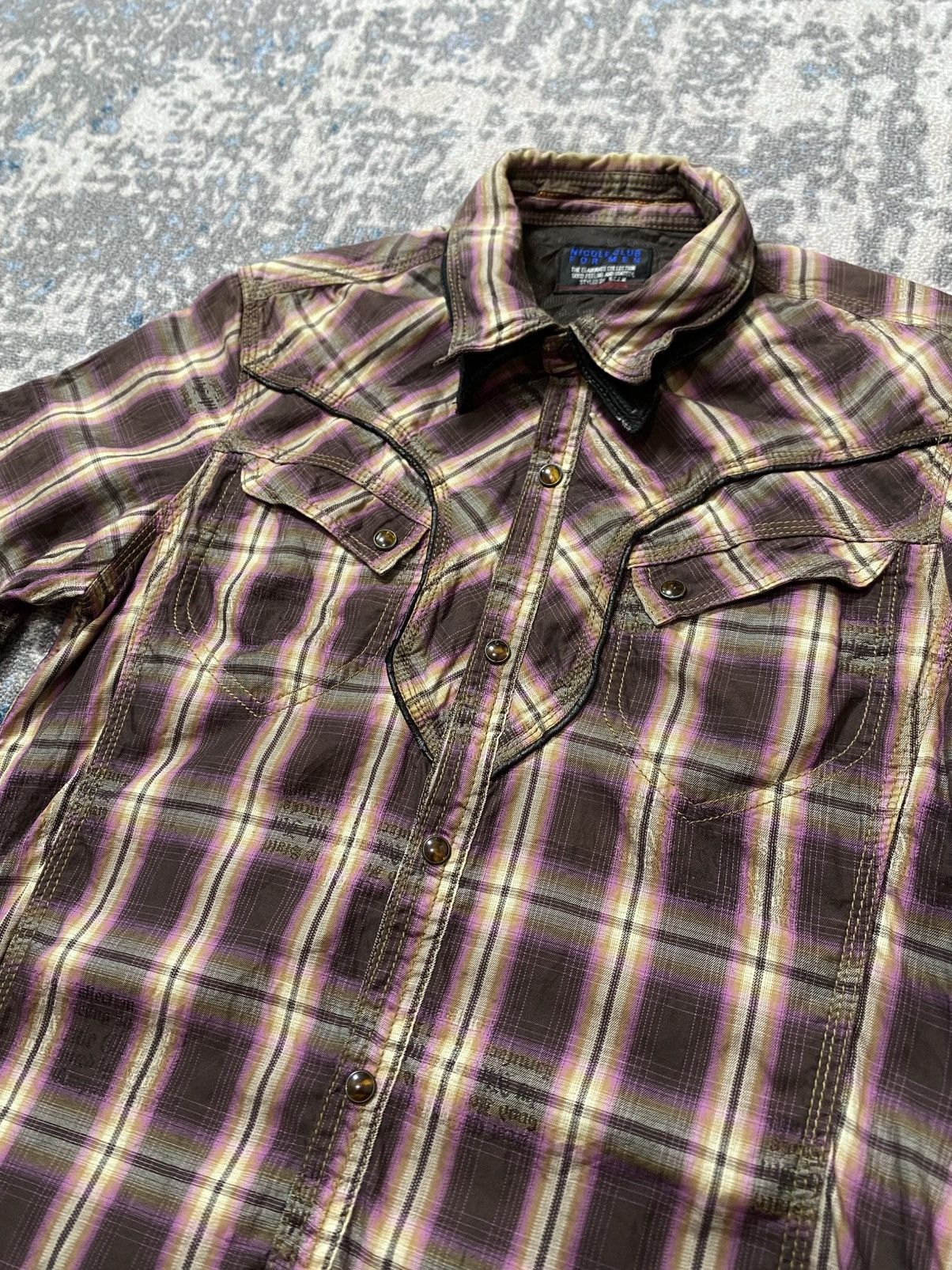 Nicole Club Nicole Club For Men Double Collar Shirt Size US M / EU 48-50 / 2 - 4 Thumbnail
