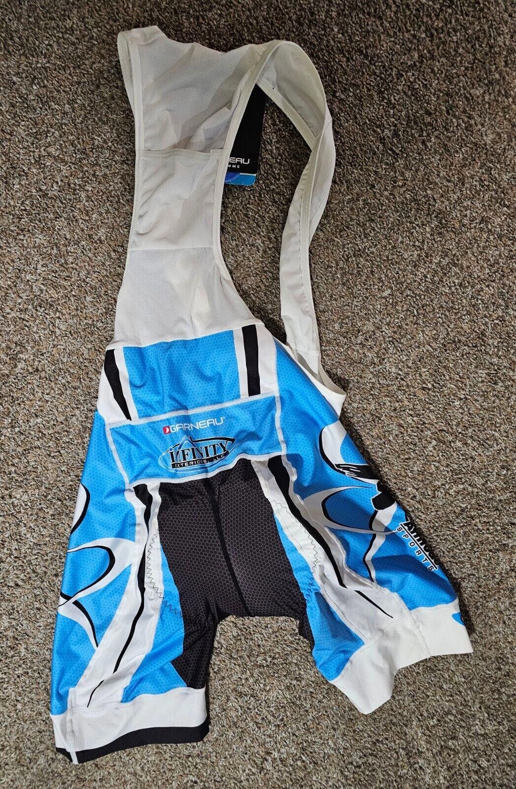 Designer Garneau Attitude Sports XXL Bicycle padded bib USA NWT NWD Size ONE SIZE - 7 Thumbnail